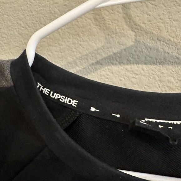 THE UPSIDE WOMENS KELELA TOP Black Gray Size:Small Size 6 - Picture 4 of 4